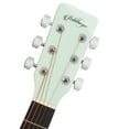 thumbnail image 6 of Ashthorpe Full-Size Cutaway Thinline Acoustic Electric Guitar Package, Mint Green, 6 of 8