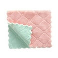 thumbnail image 4 of Fall Hand Towels Kitchen Nonstick Oil Coral Velvet Hanging Hand Towels Kitchen Dishclout, 4 of 4