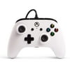 Used PowerA Wired Controller Xbox One, S, Xbox One X & Windows 10 - White 1508492-01 (Used)