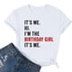 thumbnail image 4 of Camiseta gráfica para mujer: cuello redondo clásico, estampado de letras de moda, algodón cómodo, manga corta, camiseta informal de verano, 4 of 4