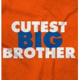 thumbnail image 2 of Cutest Big Brother Oldest Sibling Bodysuit Jumper Boys Infant Baby Brisco Brands 12M, 2 of 7