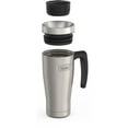 thumbnail image 5 of Thermos ICON Series Stainless Steel Vacuum Insulated Mug, 16oz, Matte Stainless, 5 of 9