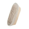 thumbnail image 4 of JANDEL Oval Shaped Bread Proofing Basket - Baking Dough Bowl Gifts for Bakers Proving Baskets for Sourdough Lame Bread Slashing, 11*5.5*3.15", 4 of 6
