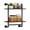 Brown-16inch, variant on 16inch Brown Industrial Pipe Wall Mounted Shelves with Towel Bar
