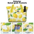 thumbnail image 2 of Tote Bag for Women - Lemon Shoulder Bag - Large Utility Work Duffle Bag with Zipper Handbag for Travel, Work, Sprots, 2 of 5