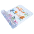 thumbnail image 7 of Cartoon Kids Bath Mat - Non Slip Bathtub Mat 35x16 Inch XL Large Size Tub Mats Anti Slip Shower Mats for Bathroom Floor (Alphabet), 7 of 7