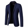 thumbnail image 2 of Suit Jacket For Men Qiggri Mens Blazer Jacket Slim Fit Casual Two Buttons Sport Coats, 2 of 4