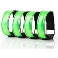 thumbnail image 1 of Actinetics Pulsera LED Recargable, Banda de Luz para Trotar, Correr - Luz de Seguridad, Reflector y Luz Intermitente para Niños - Funciones LED Intermitente y Estático, Recargable USB Pack de 4, 1 of 7