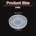 thumbnail image 2 of Uxcell 3 Pcs Moldes de Silicona para Posavasos Hexagonales para Manualidades DIY, 2 of 6