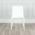 thumbnail image 2 of Hilton Modern Leather & Metal Side Chair - Contract Grade, 2 of 3