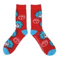 thumbnail image 3 of The Cat in the Hat Thing 1 Thing 2 Pattern 3 Pack Crew Socks, 3 of 5