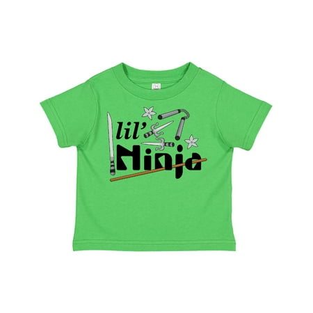 

Inktastic Lil Ninja Gift Toddler Boy or Toddler Girl T-Shirt