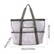 thumbnail image 3 of Mesh Bag With Handles Beach Bag Large Capacity Toy Storage Bag Bathroom Toiletries And Swimming Bag, 3 of 6