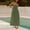 Army Green, variant on Oplxuo Womens Halter Neck Beach Dress Flowy Summer Long Dresses Trendy Sleeveless Solid Sundress for Vacation Resort Wear
