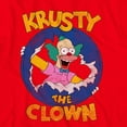 thumbnail image 2 of The Simpsons Mens Krusty The Clown T-Shirt Mens Short Sleeve Tee, 2 of 6