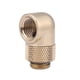 thumbnail image 2 of Montaje de tubo Computadora Refrigeración por agua Rosca G1/4 Conector acodado de 90° Rotación de 360°, 2 of 5