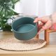thumbnail image 3 of Cuencos elevados de altura verde para perros y gatos, cuencos de cerámica para perros y gatos con soporte de madera de bambú, 3 of 5