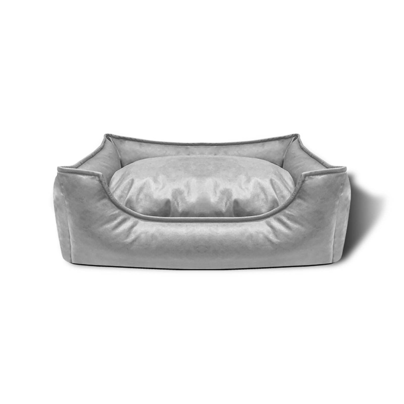 Sorven Dog kennel Imitation Leather Technology Waterproof Dog Bed Pet Sofa Cat Supplies Dog Bed Spring Summer Sponge Removable and Washable