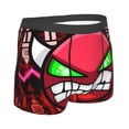 thumbnail image 2 of Sigee Geometry Dash (63) for Men's Cotton Panties Soft, Breathable, and Comfortable Boxer Briefs,Small, 2 of 7