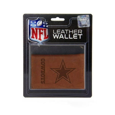 Dallas Cowboys Leather Wallet - NFL Dallas Cowboys Leather Trifold Wallet