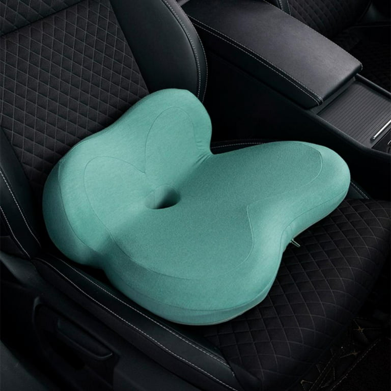 Memory Foam Slow Rebound Increase Height Seat Cushion Non-Slip Car Sit  Cushion Protect Coccyx for Office Chair Car Cushion