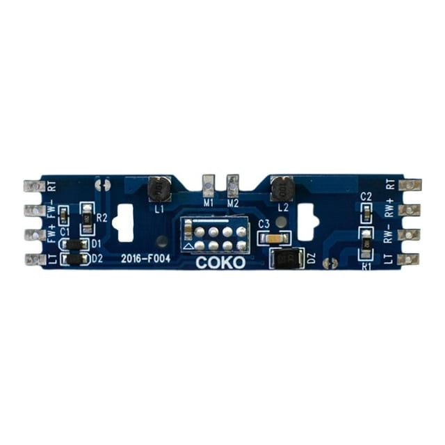 Placas de circuito, placa PCB mejorada, placa de circuito de trenes actualización resistente, piezas de tren eléctrico para juguetes a escala