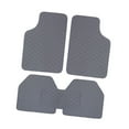 thumbnail image 4 of DYNWAVECA 5Pcs Automotive Floor Mats Auto Foot Pad Protector Easy to Install Front and Rear Mats for Automobile Truck Attachments Gray, 4 of 9