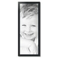 thumbnail image 2 of ArtToFrames 13" x 35" Black Satin Picture Frame, 13x35 inch Black MDF Poster Frame (WOM-5180), 2 of 8