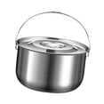 thumbnail image 4 of deevoka Container Can Dustproof Canister for Oil Storage Oil Container for Home Party Restaurant Kitchen 6L, 4 of 8
