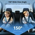 thumbnail image 3 of Baby Car Camera, 7'' HD Dual Channel Baby Car Monitor 1080P Rear Facing Baby Mirror with 150° Wide Angle, 3 of 7