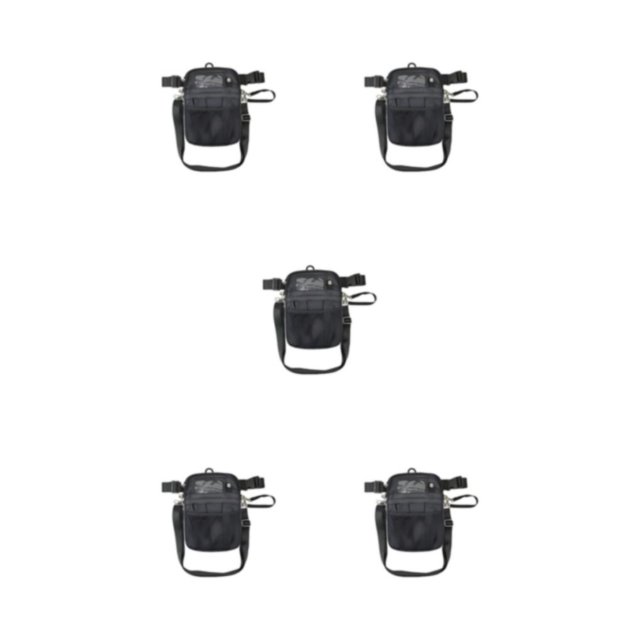 maskred 1/2/3/5 Durable And Practical Waist Pouch Trusted Nursing Companion Handwork Tools Black <20L 5PCS