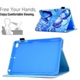 thumbnail image 3 of Allytech iPad mini 5 Case, iPad mini 1 2 3 4 Case, Slim Fit Flip Multi Angle Stand Smart Cover Auto Sleep Wake Shockproof Protection Anti-scratch Case for Apple iPad mini 1 2 3 4 5 - Butterfly, 3 of 7
