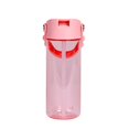 thumbnail image 4 of Elemental Splash Kids Water Bottle - Plastic Water Bottle - BPA Free - Leak Proof - Straw Lid - Pop-it Handle - Durable - For Girls, Boys & School Reusable Water Bottle - 18oz - Rose, 4 of 5