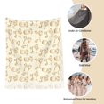thumbnail image 6 of Cauagu Funny Pigs Print Women Wrap Shawl tassels Scarves Retro Scarf 77.6"X28.3", 6 of 8