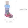 thumbnail image 4 of 10pcs Christmas Wooden Peg Colorful Christmas Boots Shape Photo Clip Pin Note Memo Holder with Hemp Rope String, 4 of 9