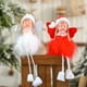 thumbnail image 3 of Fiudx Ofertas relámpago del día 4 adornos navideños de regalo, muñeco de nieve de Papá Noel, muñeco de juguete para colgar, 3 of 7