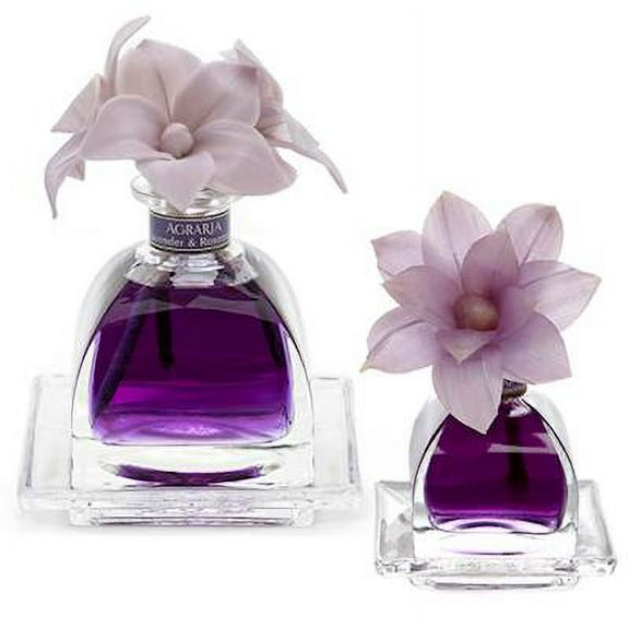 LAVENDER & ROSEMARY Agraria Flower Diffuser Combo - AirEssence and PetiteEssence