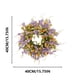 thumbnail image 3 of Wreath Rattan Simulated Flower Home Living Room Balcony Door Ornaments Spring Decorations, Flower Wreath Rattan Simulated, Spring Flowers Balcony Door Decor, Large Size Artificial Flowers,, 3 of 9