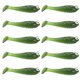 thumbnail image 1 of Señuelos de pesca 5,5 cm T Tail Soft Bait Wobbler Swimbait (verde oscuro 10 piezas) Likrtyny Para estrenar, 1 of 8