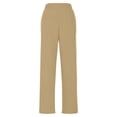 thumbnail image 4 of Hurxie Scrubs Set for Women - V-Neck Top and Cargo Pants Medical Uniform Scrub Beige M, 4 of 6