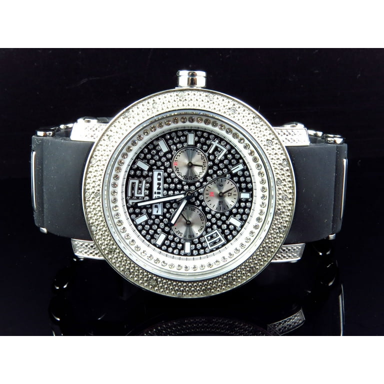 Mens Genuine Diamond .25 ct Jojino Watch MJ-1187 - Walmart.com