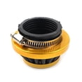 thumbnail image 2 of ZS ​44mm Motorbike Air Filter Yellow Cleaner For 47cc 49cc 2 Stroke Mini Dirt Pocket Bike ATV Quad, 2 of 11
