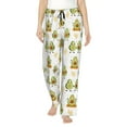 thumbnail image 1 of Fotbe Lovely Avocado Pantalones de Pijama para Mujer, Pantalones de Dormir, Pantalones Pj con Cordón y Bolsillos-Large, 1 of 6