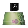 thumbnail image 5 of Ambesonne Spa Jigsaw Puzzle, Garden Peaceful Mind, Heirloom-Quality Fun Activity for Family Durable Cardboard, 1000 pcs, Green Pink, 5 of 5