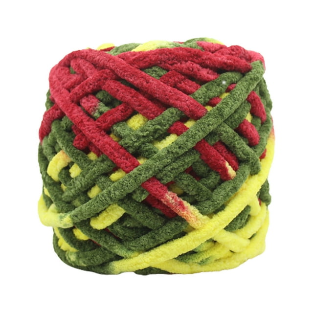 Xihbxyly Hilo Tejido a Mano, Suave Seda Premium, Acabado Brillante y Lustroso, Ideal para Tejer Suéteres y Muñecas a Crochet, Versátil para Manualidades, 100 G/325 M, Perfecto para Principiantes y Ar