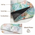 thumbnail image 6 of 4'x6' Area Rugs, Beach Coastal Indoor Outdoor Area Rug for Living Room Bedroom, Summer Coral Starfish Nautical Ocean Retro Washable Bathroom Rugs Kitchen Floor Carpet Mats Home Decor Aesthetic, 6 of 8