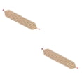thumbnail image 2 of Advancent Camino de con estampado de borlas Comedor Gabinete de TV Cama de centro Bandera Hotel Mantel Type1 NO1 Advancent CBP098593, 2 of 5