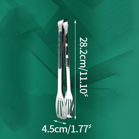 

304 Stainless Steel Steak Tongs Silicone Buffet Tongs BBQ Tongs Food Tongs BBQ Accessories Kitchen Tools Clip