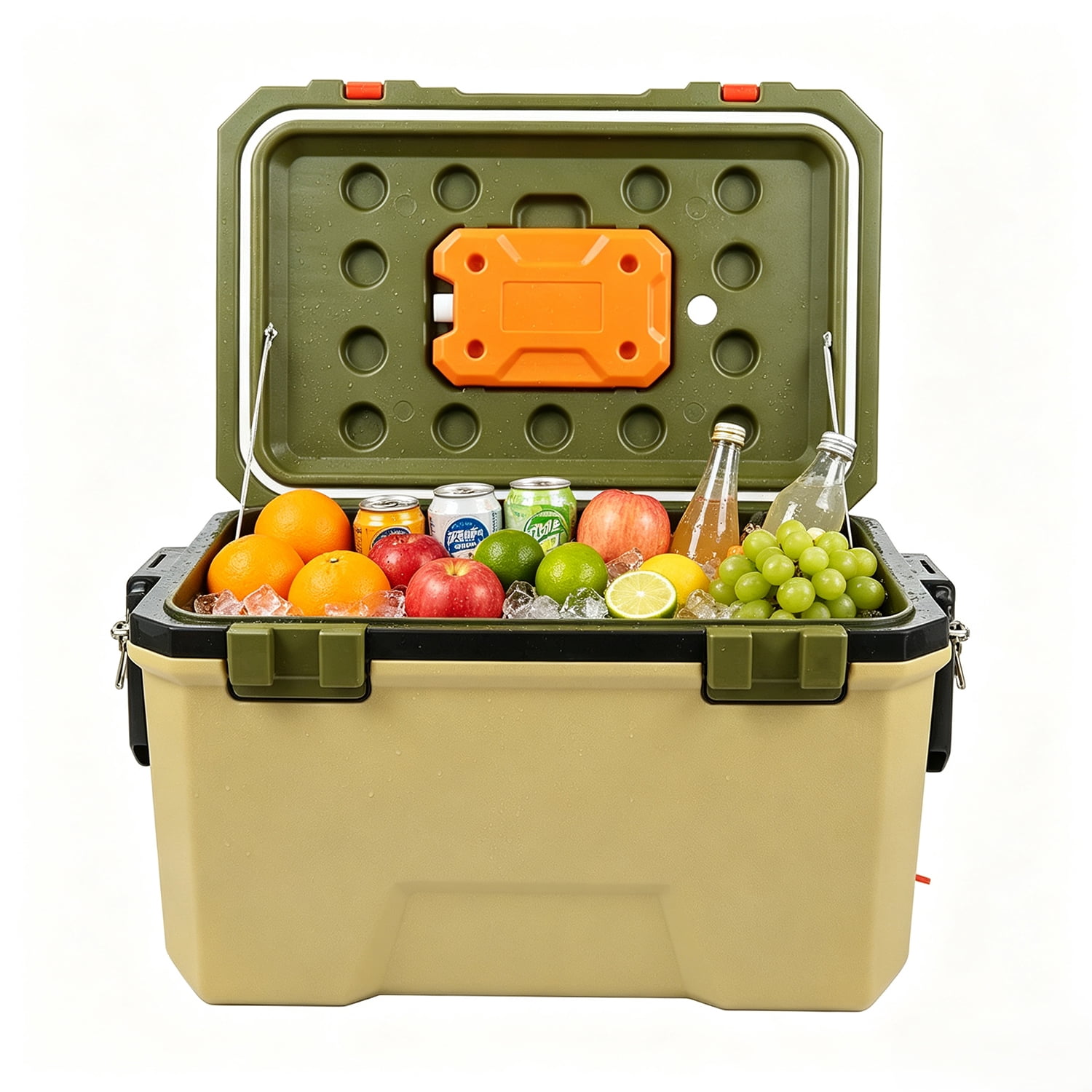 ENGEL 13 Qt Leak-Proof Compact Insulated Drybox Cooler - White