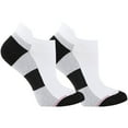 Dr. Motion Women's 2 Pack Color Block Compression Ankle Socks